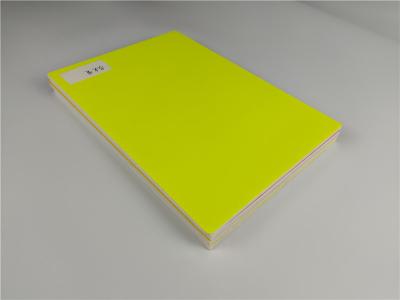 China No Blistering Yellow PS Foam Board Printable For Making Signs for sale