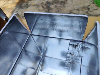China Durable  Aluminium Foil Insulation Carton Box Fodable Waterproofing for sale