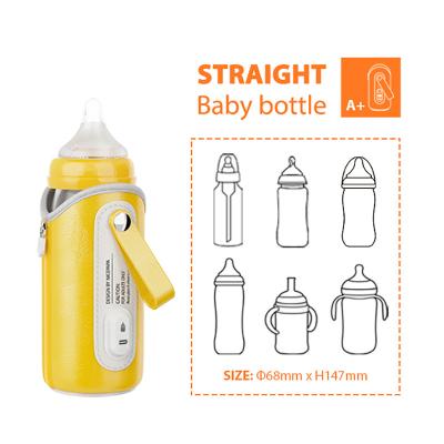 China 8oz 240ml Narrow Travel Milk Portable Baby Bottle Warmer BPA Free for sale