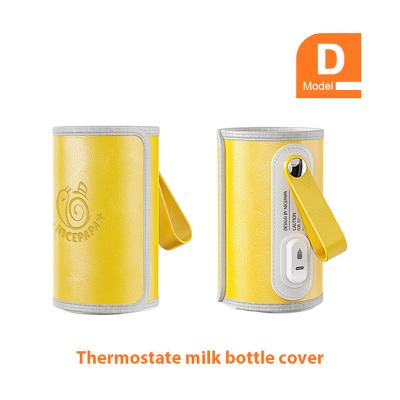 China Heated Feeding Infant Bottle Warmer USB PVC Free Insulation Thermostat For Travel for sale