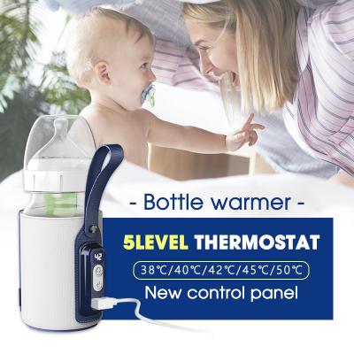 China Fast Charge Travel 10W - 27W Temperature Bottle Warmer For Night Feeds for sale