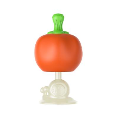 China Bebê vegetal do tomate que sai os dentes o PVC do silicone dos brinquedos livre para a menina do menino à venda