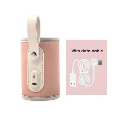 China Electric Milk Portable Baby Bottle Warmer Thermostat 42℃ USB 90g lightweight for sale