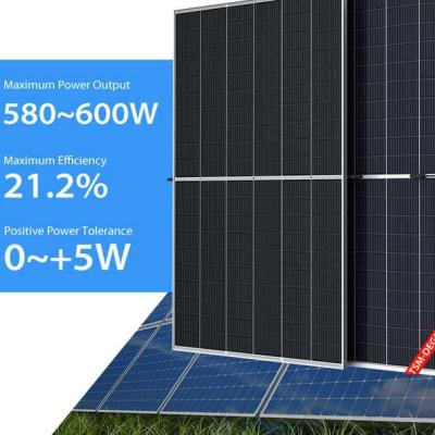 中国 580W 585W Trinaの太陽電池パネル590W 595W 600Wモノクリスタル太陽Pvのパネル 販売のため