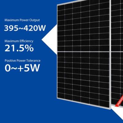 中国 PERC Ja太陽415w 420W 395W 400W 405W 410Wの太陽電池パネルの倍は味方した 販売のため
