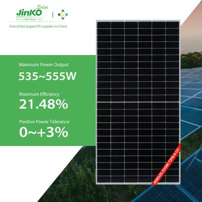 China Jinko P Type Solar Cell Monocrystalline 535W 540W 545W 550W 555W Solar Panels for sale