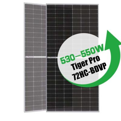 Китай панель солнечных батарей панели солнечных батарей 540W 545W 550W 530W 535W Jinko постригла модули Pv Bifacial продается