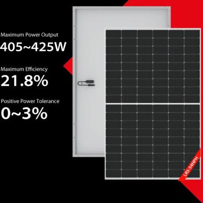 中国 高性能のロンジ太陽モジュールの半電池の屋上のための単一の結晶のシリコン太陽電池 販売のため