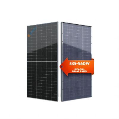 중국 주거용을 위한 10BB 545w 555w 태양 전지판을 지붕으로 덮는 SSD AH7G 태양에너지 패널 판매용
