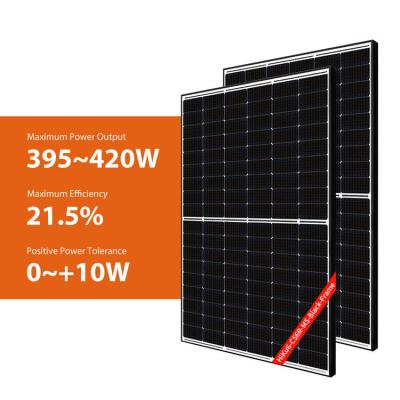 Chine piles solaires monocristallines photovoltaïques du panneau solaire 415W 420W de dessus de toit de 395W 400W à vendre
