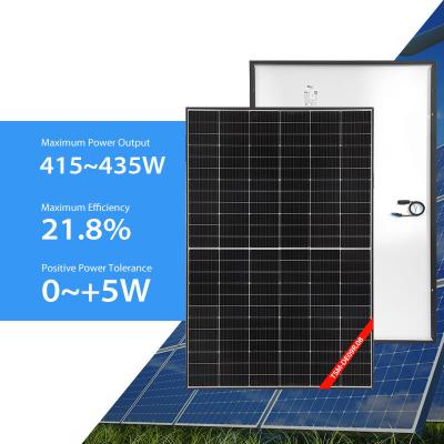 Китай Панель солнечных батарей 415w 420w 425w 430w 435w солнечных фотовольтайческих модулей Trina Mono лицевая продается