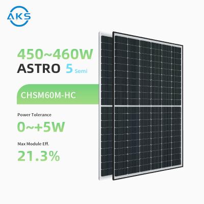 China ASTRO 5Semi CHSM60M-HC Serie monofacial ((182) Nueva casa 450w 455w 460w Paneles solares en venta