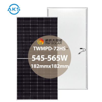 China célula solar do painel solar da pilha da metade de 545W 550W 555W 560W 565W 144 mono à venda