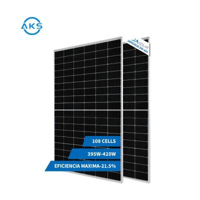 Cina silicio monocristallino dei moduli 415W 420W di 395W 400W Ja del MBB del mezzo modulo solare delle cellule in vendita