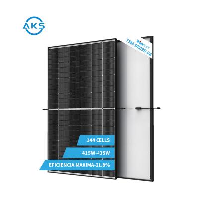 China Mono painéis solares solares Monocrystalline faciais do painel 425w 430w 435w picovolt com TUV à venda