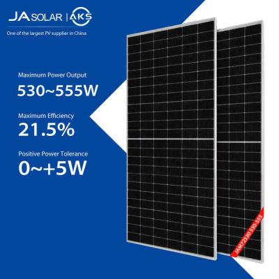 China painéis solares solares bifaciais de painel 540W 545W 550W 555W Zonnepanelen de 530W 535W JA para estufas à venda