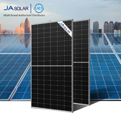 China PERC JA Panel solar de 108 células Mono Harf Cell MBB 400W 405W 410W 415W 420W 425W 450W GB de doble vidrio en venta