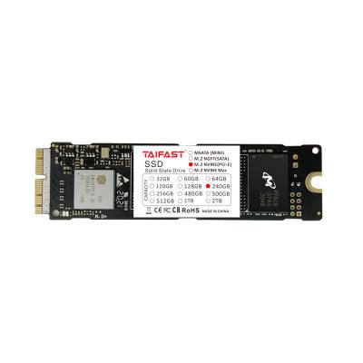 China 70*100*7mm M 2 NVME SSD SMI 256GB Solid State Drive For Apple Macbook Imac Internal Taifast for sale
