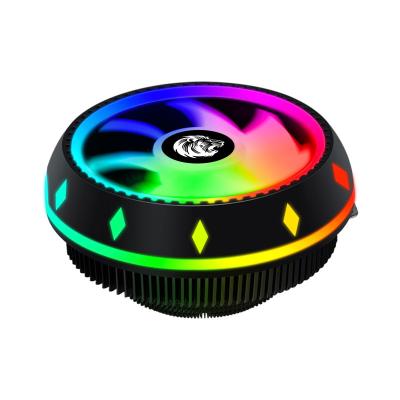 China UFO High Power CPU Cooler Fans Processor Heatsink Colorful Light 2900rpm 12v PC Air 38CFM for sale