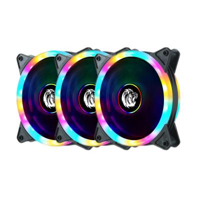China Colorful Double Aperture High Volume Heatsink Cooling Fan Silent PC Chassis 2800rpm FCC for sale