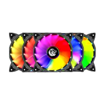 China 4 Pin Chassis Cooling Fans Silent Dazzle Shadow Heatsink 2800rpm 12v PC Air Fans Cooler for sale