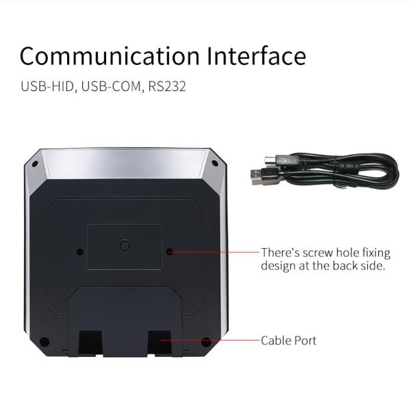 USB Interfaces Supported 1D and 2D Mode Barcode QR Code Scanner for ...