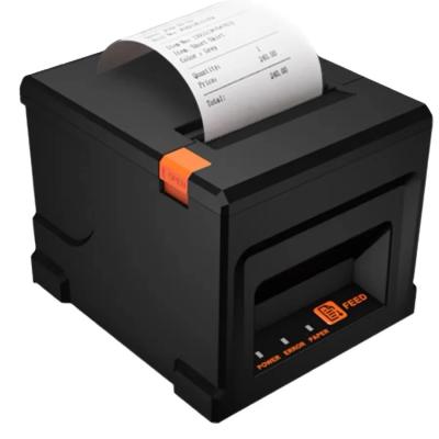 China Impresora térmica de escritorio de 80 mm de ancho con cortador automático y kit de desarrollo de software SDK en venta