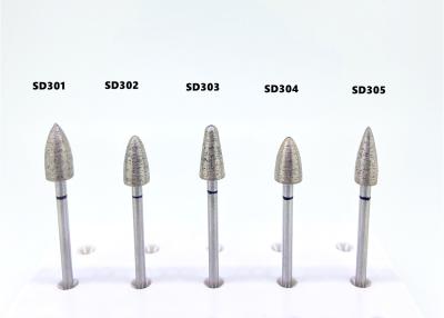 China 7mm Sintered Diamond Bur For Drilling No Coating Tungsten Steel Materials for sale