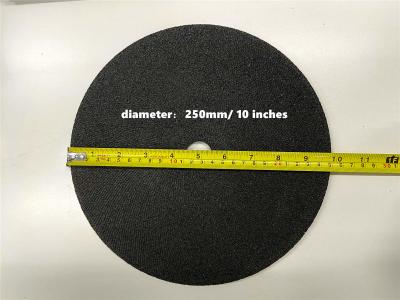 Китай Лаборатория диска вырезывания смолы гипсолита зубоврачебная 10 дюймов абразивного диска 250mm продается