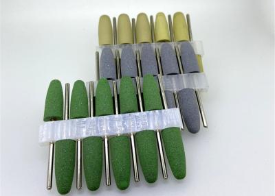 China Rodas dentais da borracha de silicone de 2.35mm que ajustam Diamond Acrylic Burs For Dentures à venda