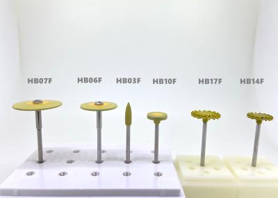 China Departamento de borracha dental da borda de faca da forma de EMax Diamond Polisher Lithium Disilicate Needle T à venda