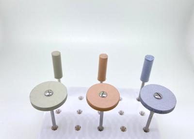 China Pulidores de goma azules del silicón gruesos/medio/Grit For Dental Lab Polishing fina en venta