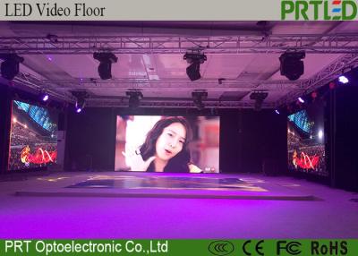 China Full Color LED Dance Floor , p5.95 Rental Led Video Display Panel 500 x 500 mm for sale