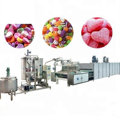 China Fully Automatic Jelly Gummy Candy Depositing Line for sale