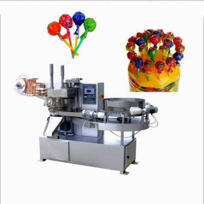 China Small Scale Candy Making Equipment Lollipop Depositing Line for sale