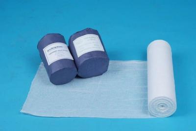 China Medical Consumable 100% Cotton Absorbent Gauze Bandage Roll 4ply 19*15 for sale