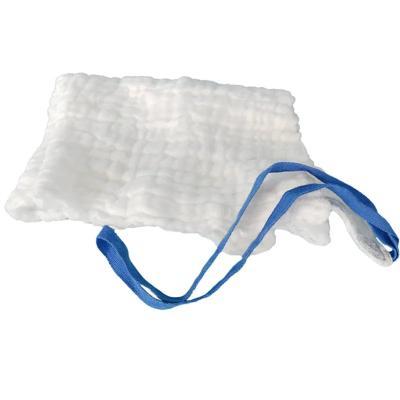 China CE Approved Surgical Sterile Abdominal Pads With Blue Line for sale