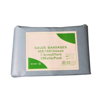 China Chinese Brand Medical Absorbent Dressing Conform As Needed Gauze Bandage for sale