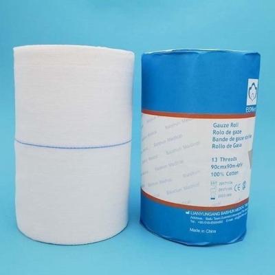 China 100% Pure Cotton High Absorbency And Softness Absorbent Cotton Gauze Roll For Hospital Use for sale