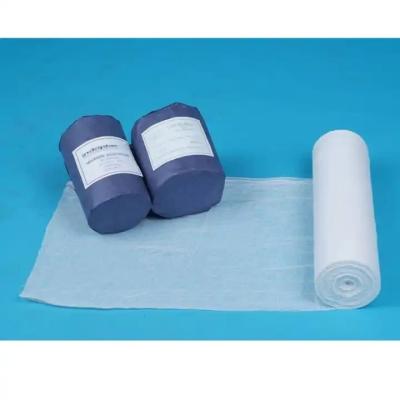 China First Class Gauze Roll 36'' X 100 Yards 4ply 100% Medical Cotton Absorbent Gauze Roll for sale