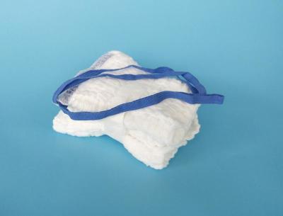 中国 Manufacturer Disposable Medical Sterile Lap Sponges Abdominal Pad China Supplier With CE 100% Pure Cotton 販売のため