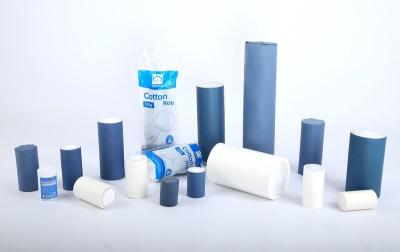 中国 100% Pure Cotton Fabric Surgical Medical Cotton Roll Absorbent Cotton Wool Roll 販売のため