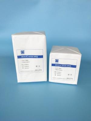 China Medical Compresses Alcohol Wound Non Woven Gauze Pads Sterile Disposable for sale