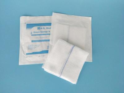 Chine Écouvillons de gaze médicale en coton absorbant Écouvillons de gaze 16 PLY non stérilisés à vendre