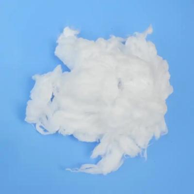China High Quality Organic Cotton Fiber, Bleached Organic Cotton Fiber, Made by China Top Manufacturer à venda