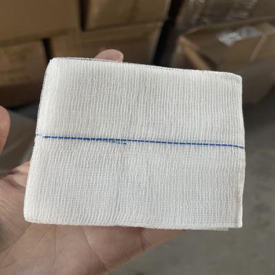 China Customized Sterile Cotton Absorbent Gauze Swabs With X-RAY Medical Disposable Products Surgical Absorbent Gauze Swabs for sale