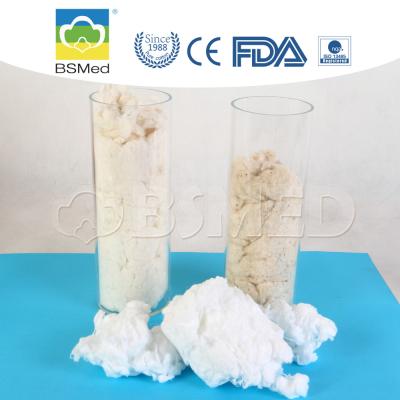 China Bleached Cotton Comber / Manufacturer Of Bleached Cotton Comber Noil 100% for sale