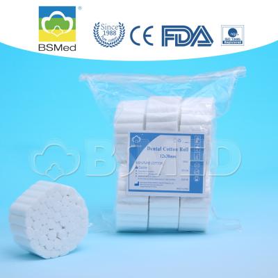 China Odorless Surgical Dental Cotton Rolls 13 - 16mm Fiber Length 8% Max Humidity for sale
