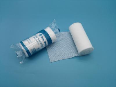 China Baumwollmedizinische gedrehte Behandlungs-sterile Kreppapierbinden elastische Adesive-Art zu verkaufen