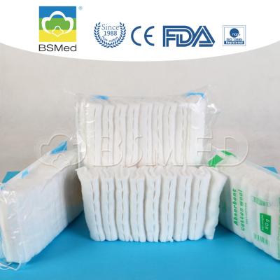 Chine Coton de Zig Zag de clinique/premiers secours absorptivité élevée de longueur de fibre de 13 - de 16mm à vendre
